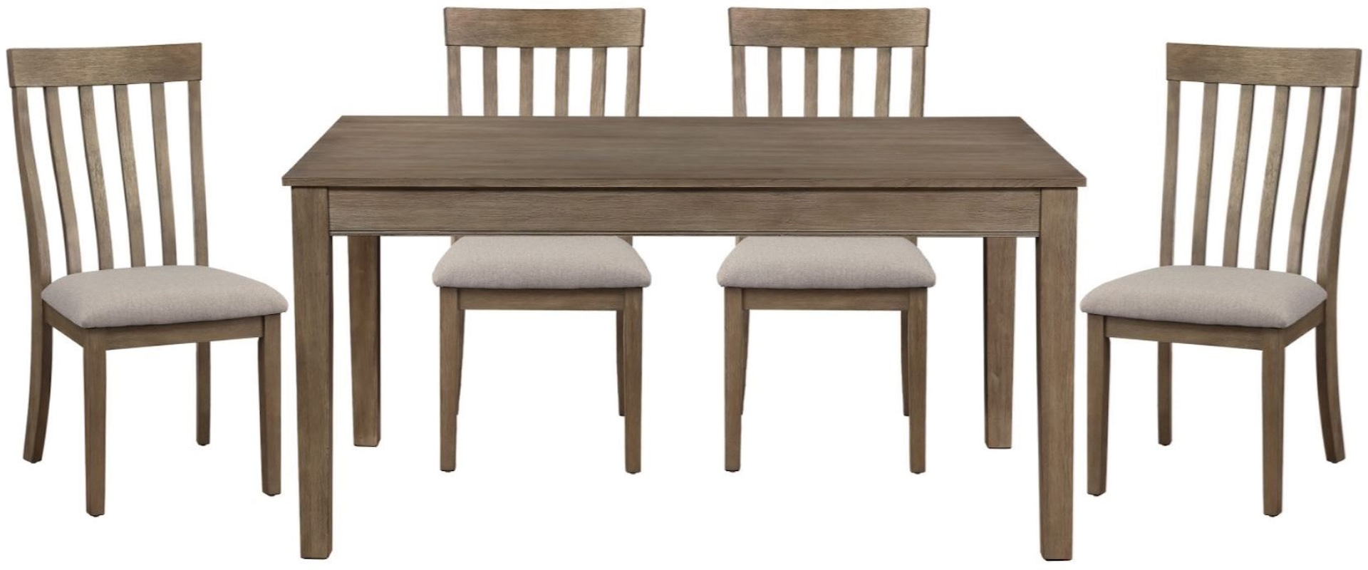 5-Piece Table and Chair Set