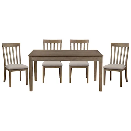 5-Piece Table and Chair Set