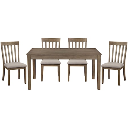 5-Piece Table and Chair Set