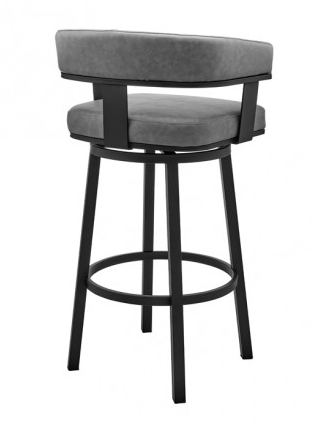 Armen Living Lorin Swivel Bar Stool