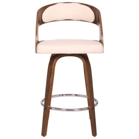 26&quot; Upholstered Counter Height Bar Stool