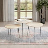 Jofran Reeves Nesting Table - Set of 3 - Natural