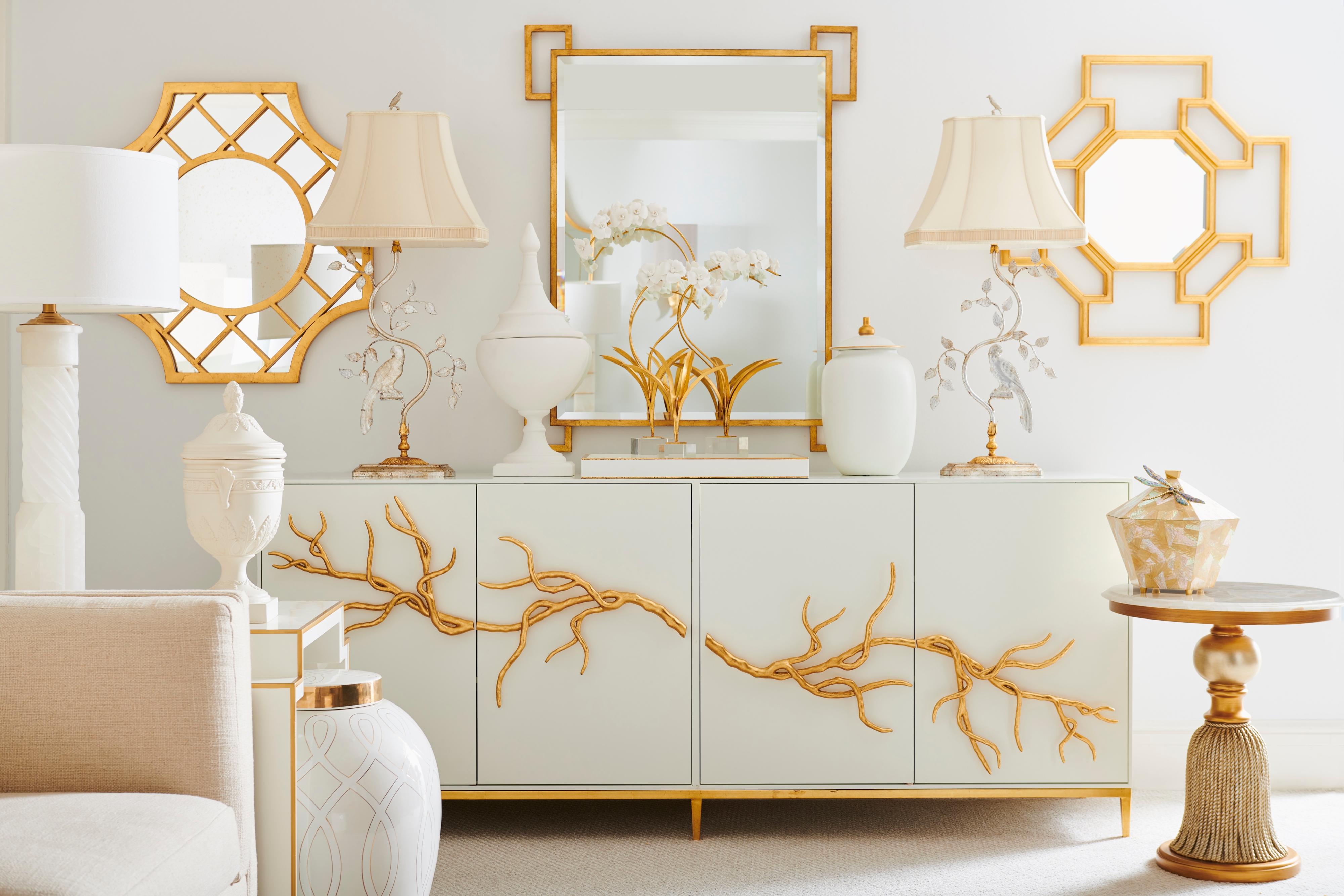 Chelsea House Shayla Copas Branch Cabinet