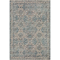5' x 7'6" Mineral Blue Rectangle Rug