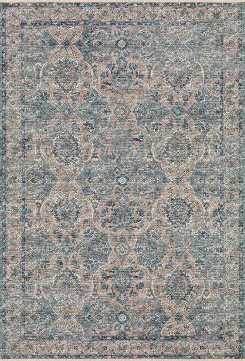 3' x 5' Mineral Blue Rectangle Rug