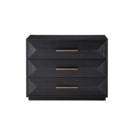 3-Drawer Accent Chest