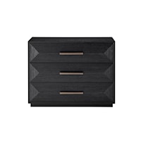 Contemporary Collins Chest with Three Drawers