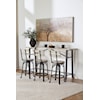 Signature Design by Ashley Karisslyn 4-Piece Long Counter Table Set