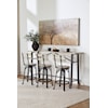 Signature Design by Ashley Furniture Karisslyn 4-Piece Long Counter Table Set