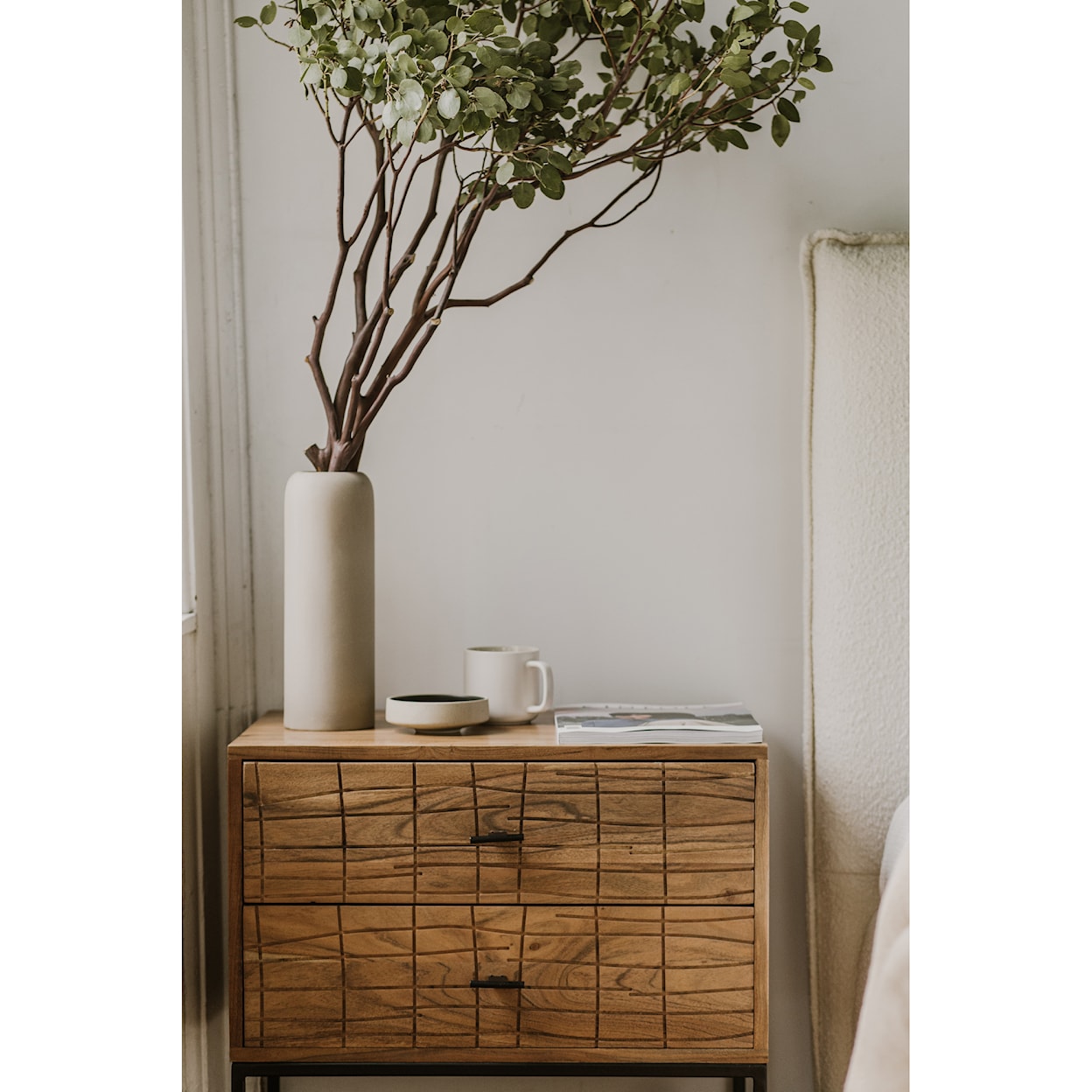 Moe's Home Collection Atelier Atelier Nightstand Natural