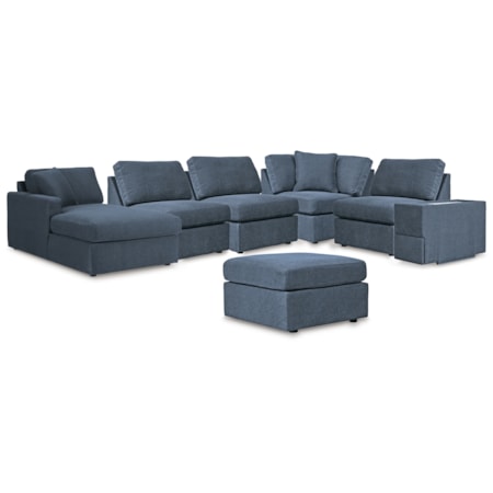 6-piece Sectional With Chaise And Ottoman