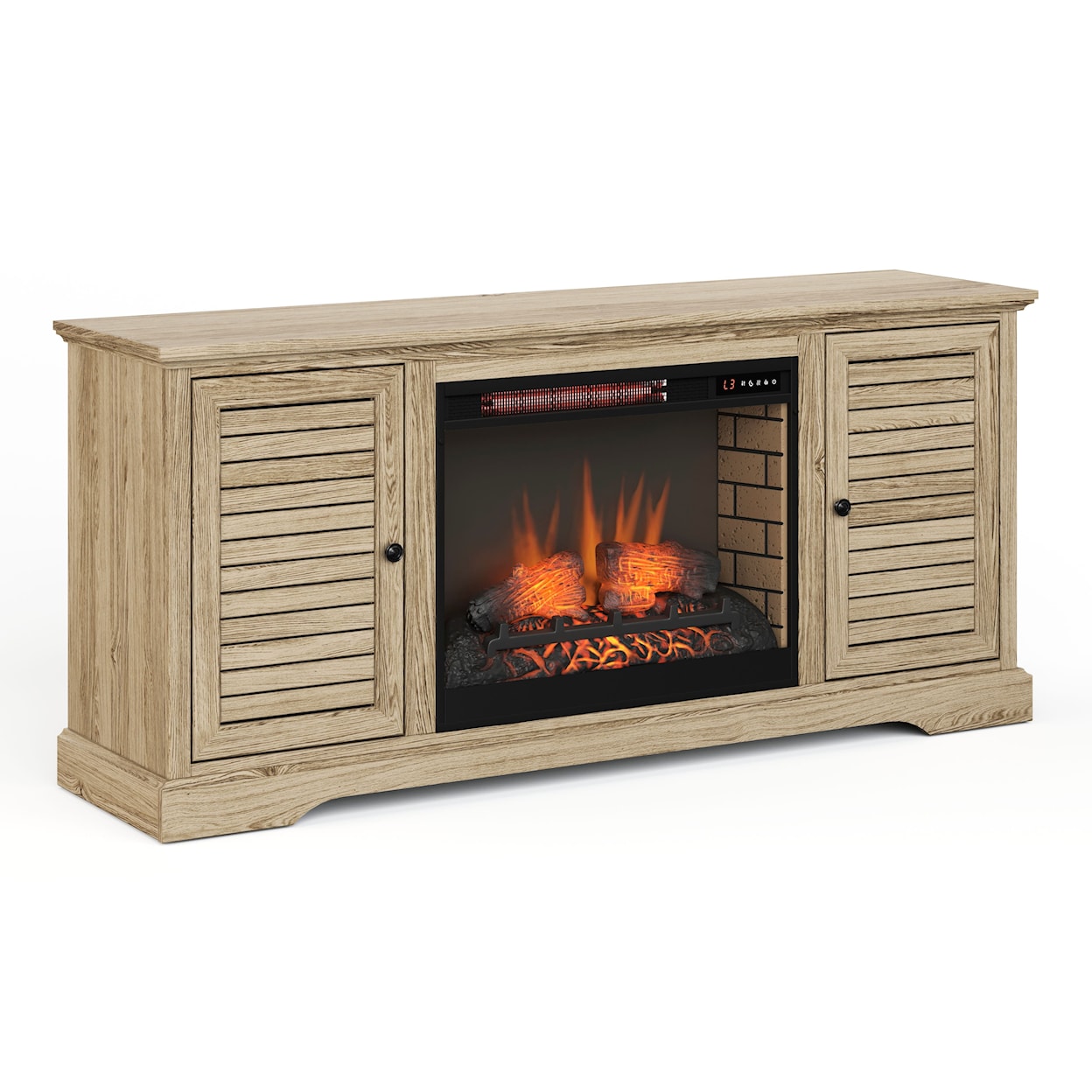 Legends Furniture Topanga Fireplace Console