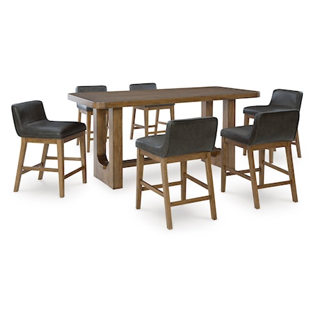 7-Piece Counter Height Dining Set