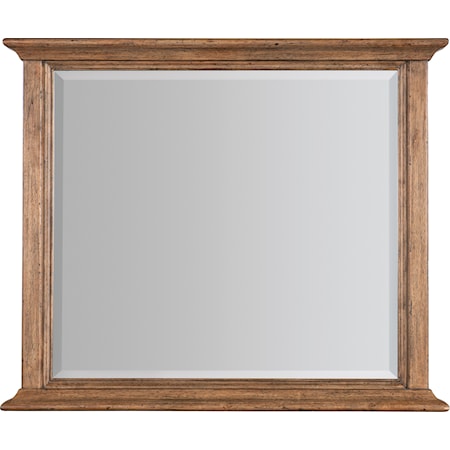 Casual Mirror with Beveled Edge
