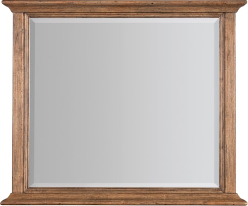 Casual Mirror with Beveled Edge