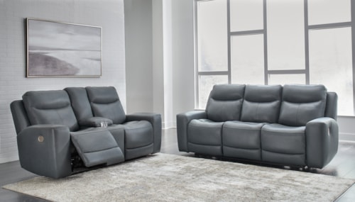 Power Reclining Sofa And Loveseat