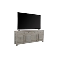Rustic 85" Console with Cord Management
