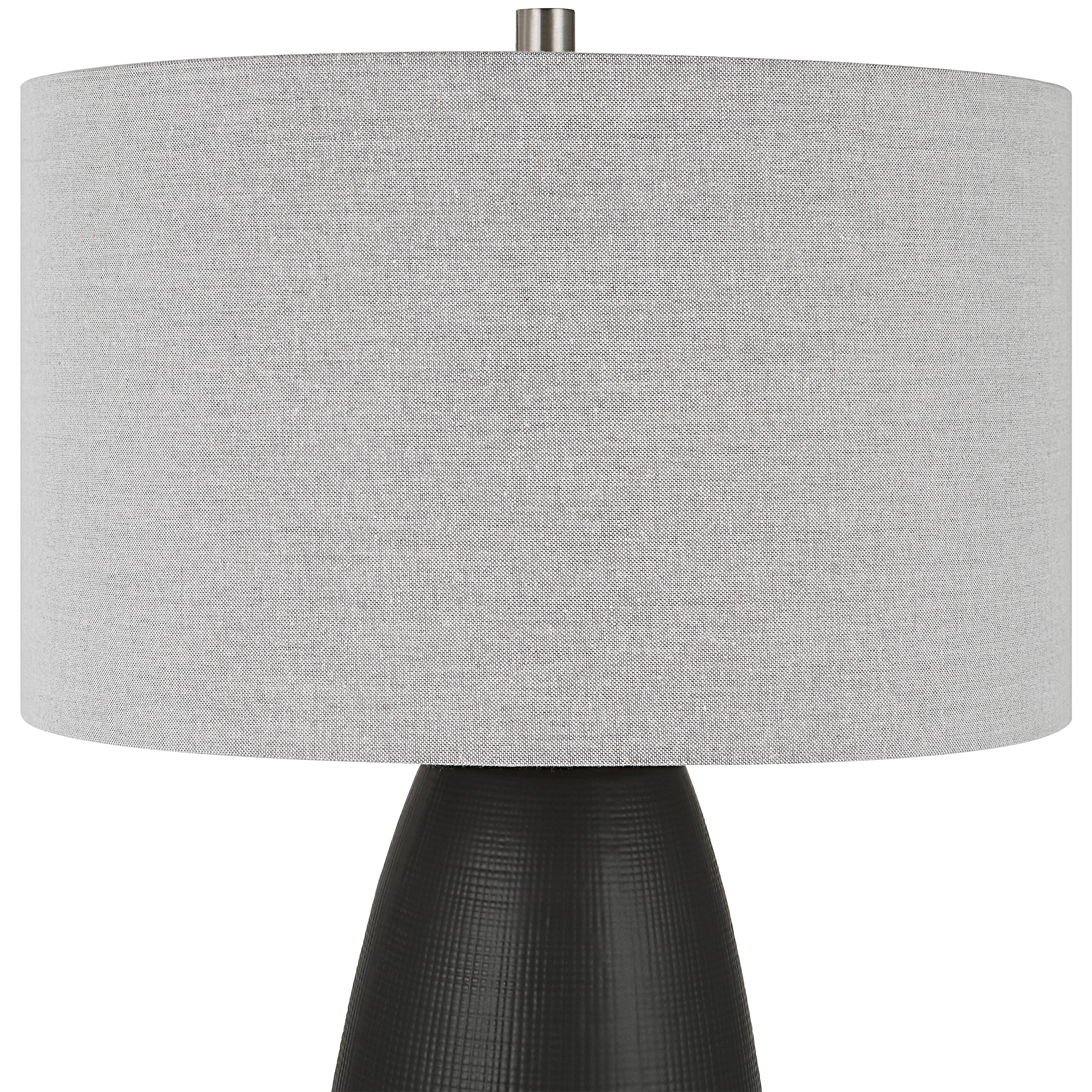 Uttermost Twilight Twilight Satin Black Table Lamp
