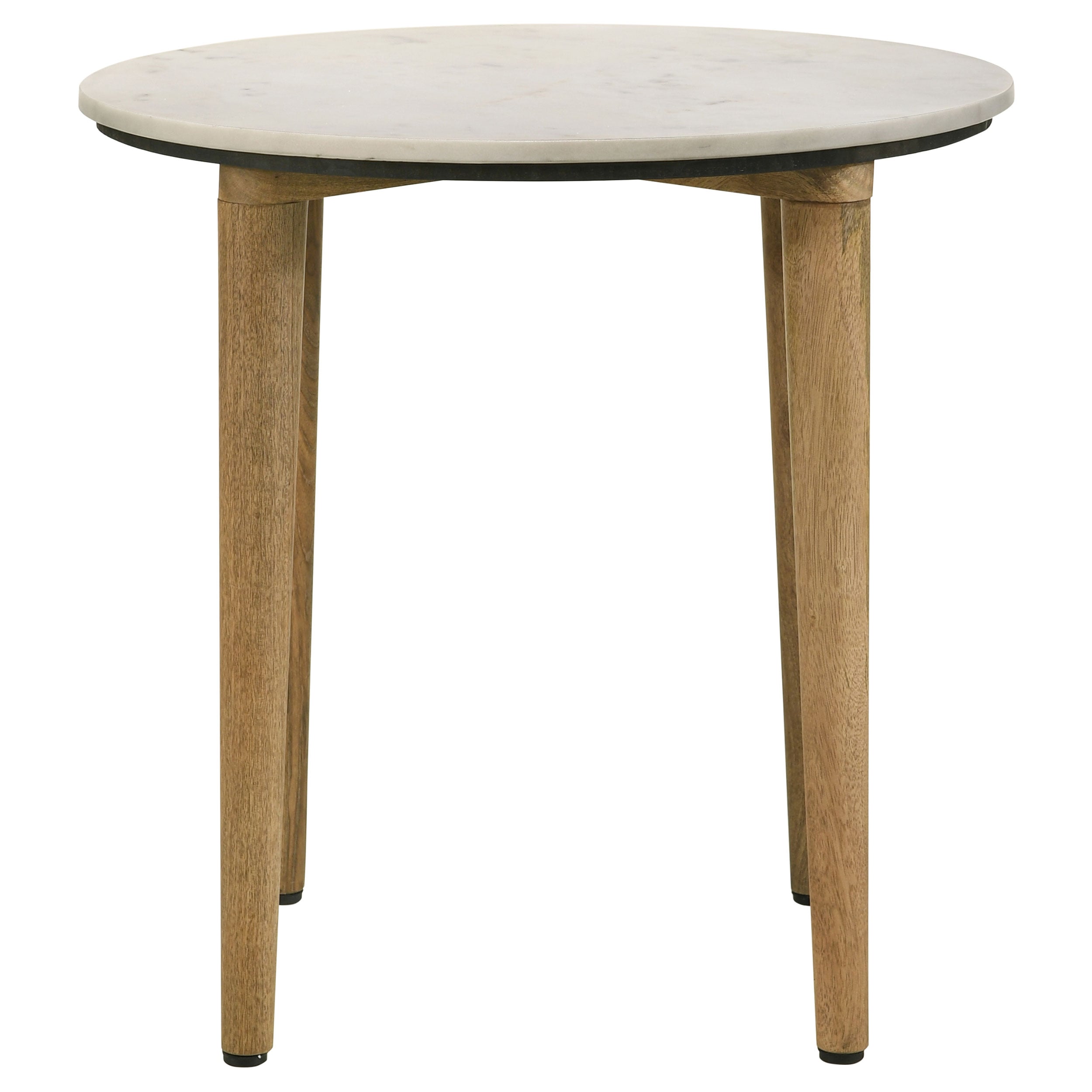 Coaster Aldis Aldis Marble Top Side End Table and