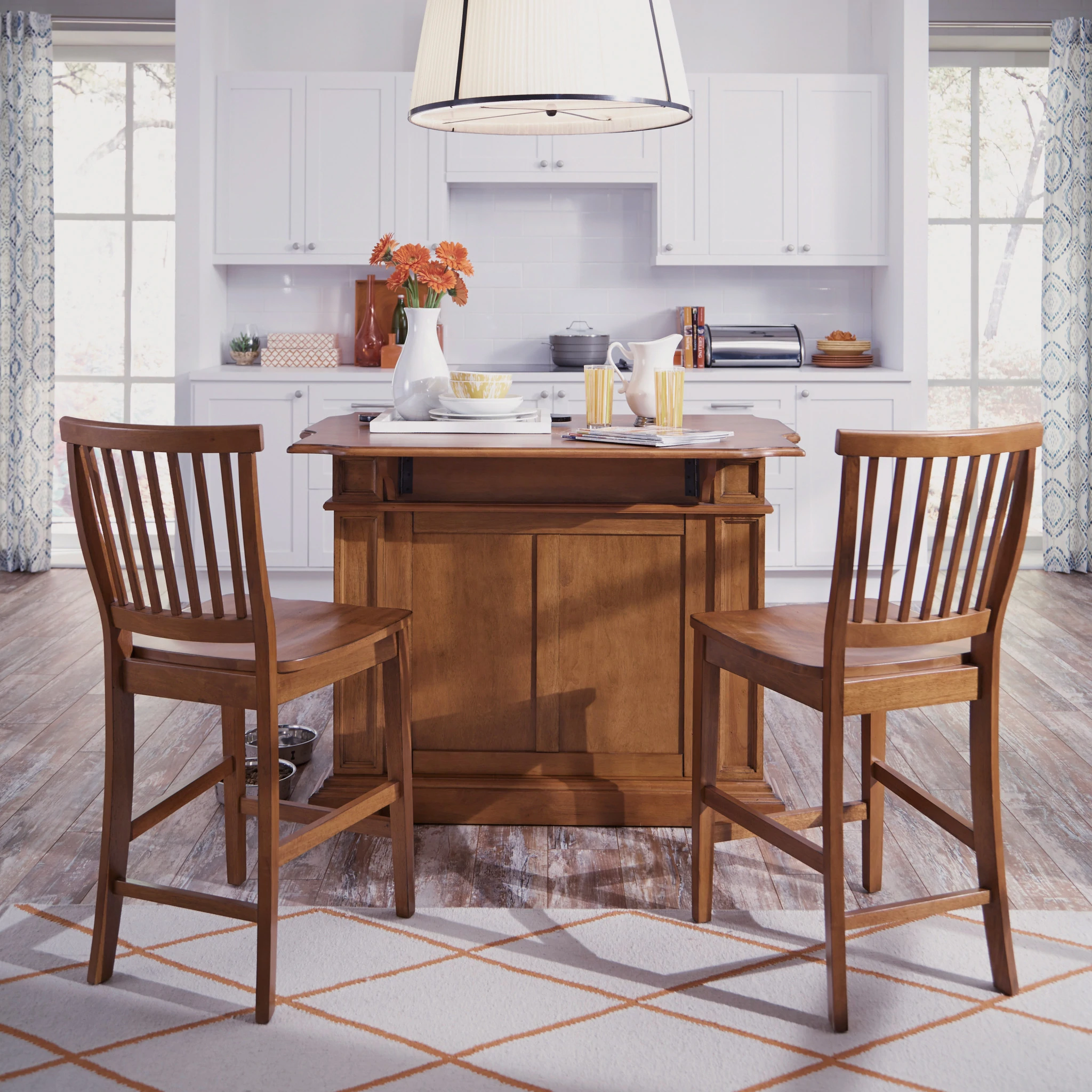 homestyles Montauk Kitchen Island Set