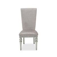 Contemporary Glam Upholstered Side Dining Chair