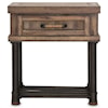 Michael Amini Crossings Single Drawer Side Table