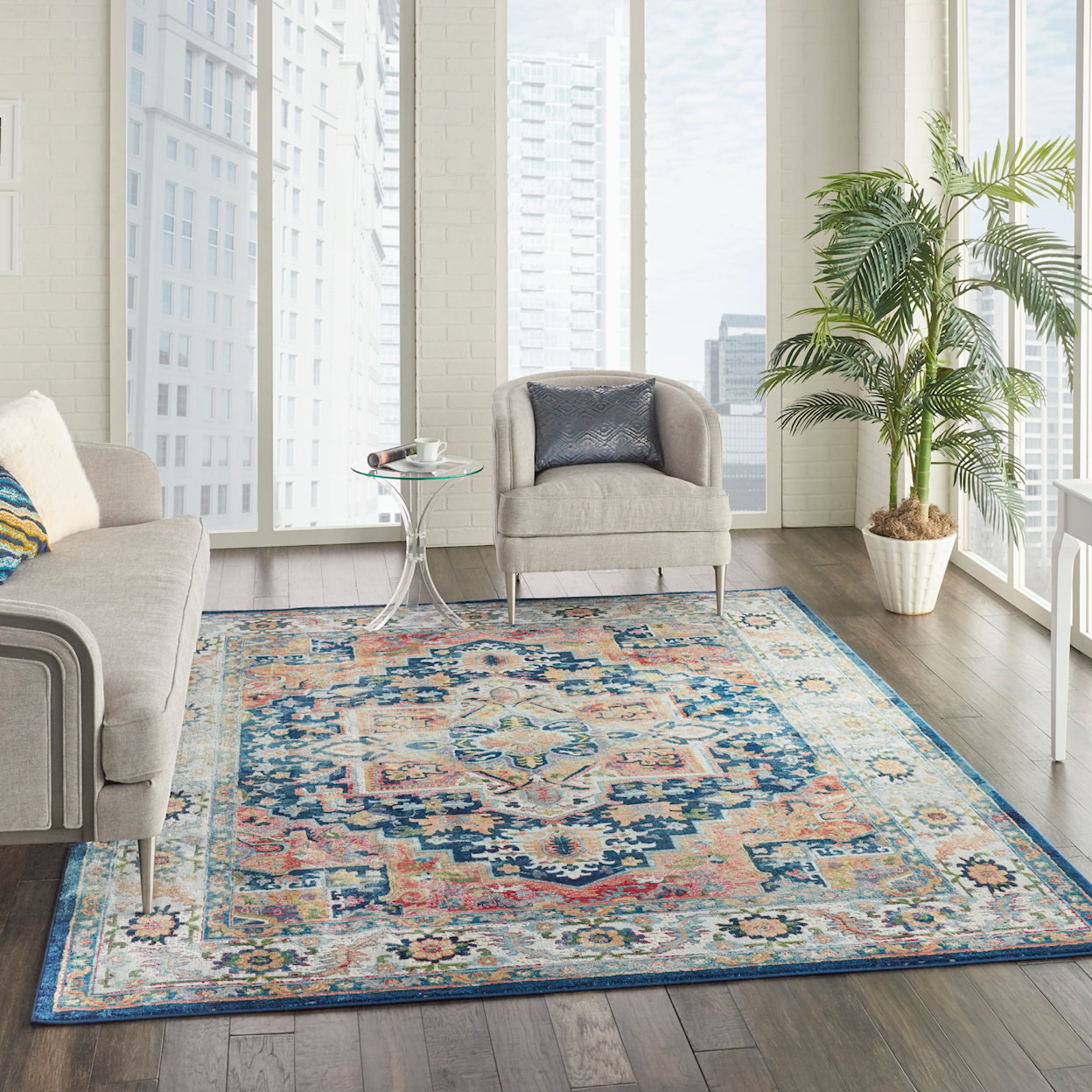 Nourison Ankara Global 7'10" x 9'10"  Rug