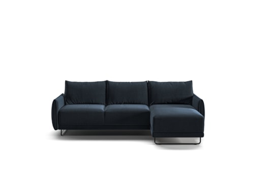 Contemporary Full XL Chaise Sectional with Reversible Chaise & Sleeper
