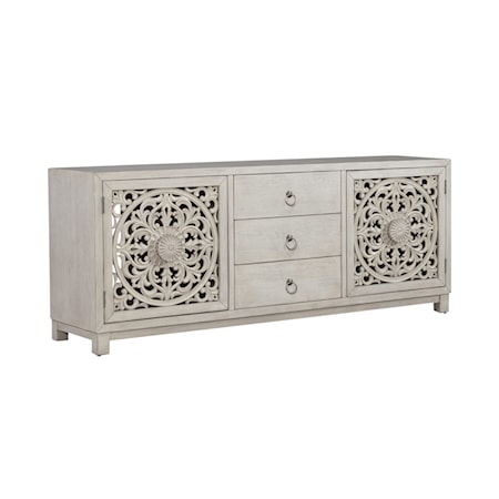 3-Drawer Accent Cabinet