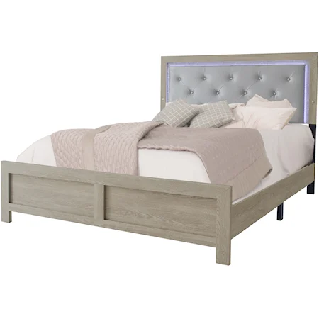 Queen Upholstered Bed