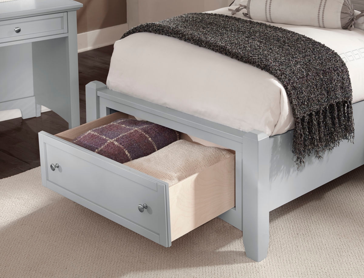 Vaughan-Bassett Bonanza Upholstered Twin Bed