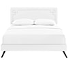 Modway Ruthie Queen Vinyl Platform Bed