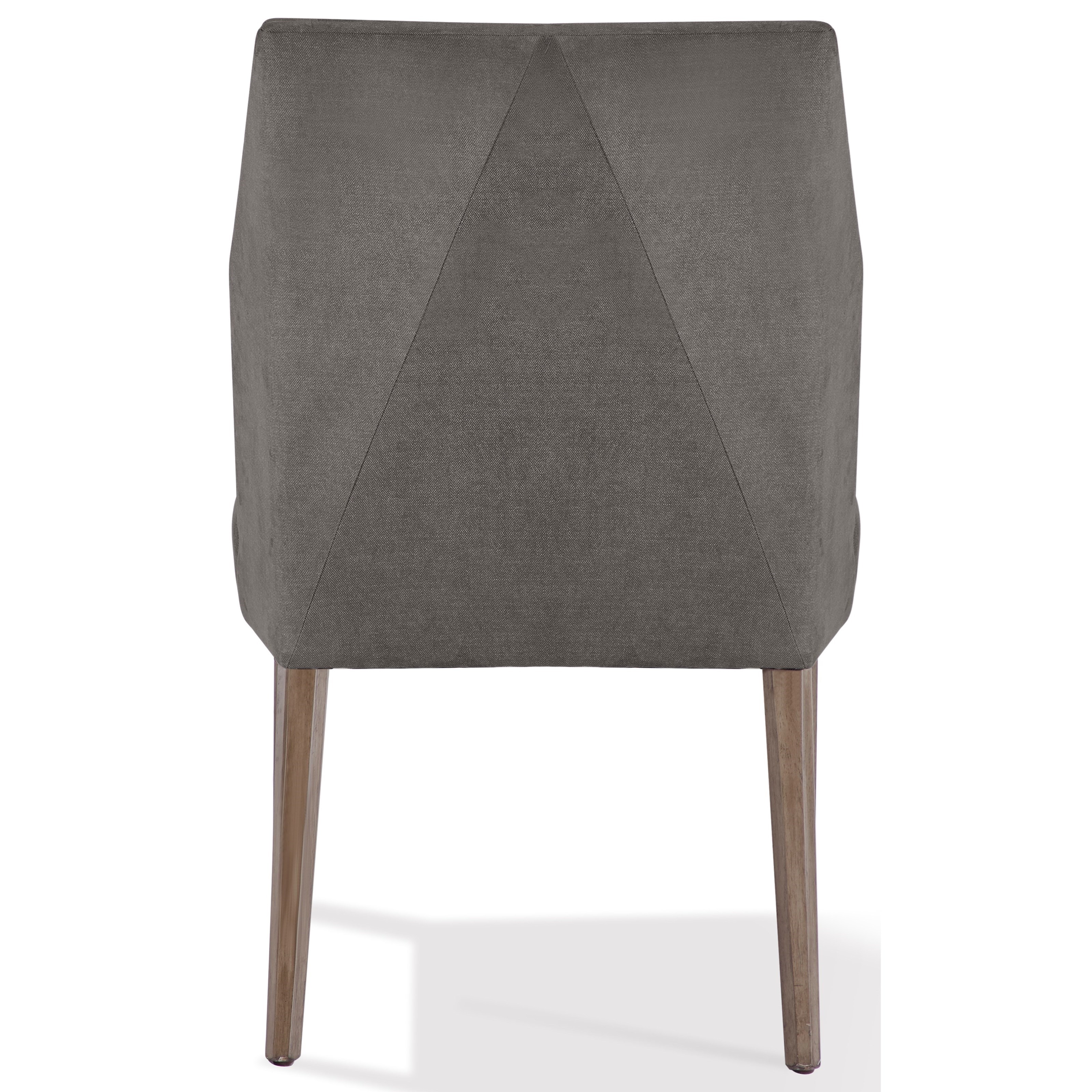 Modus Furniture Crossroads Brodie Chair in Gray Denim