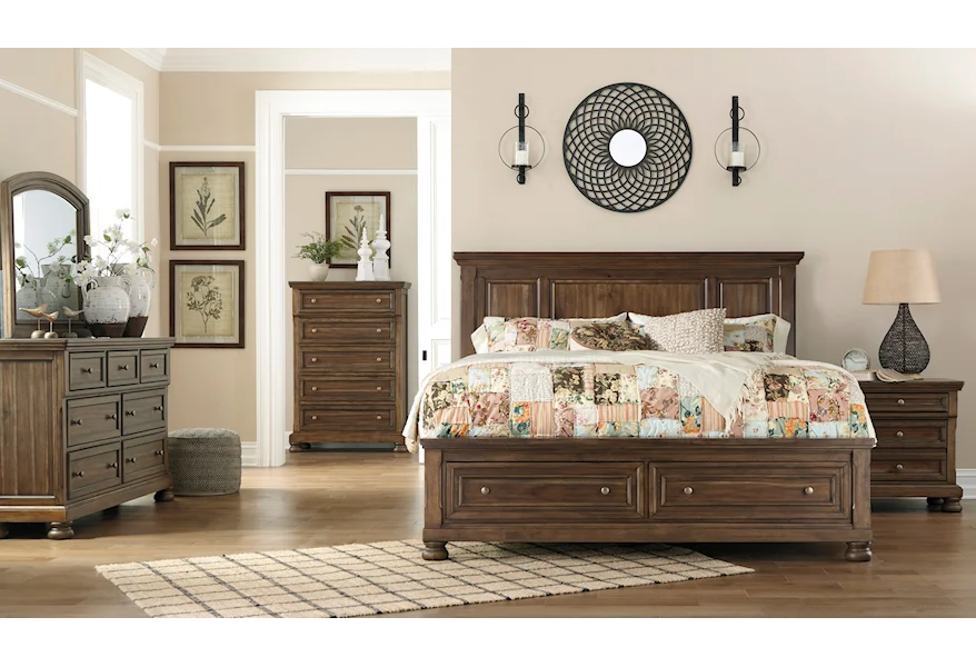 Flynnter Queen Bedroom Set by Ashley (Signature Design) at Johnny Janosik