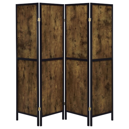 Deepika 4-Panel Room Divider Folding Screen