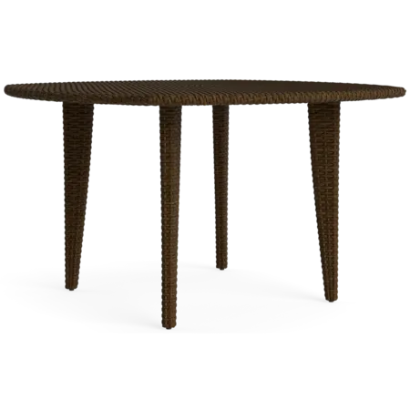 48" Sq. Wicker Dining Table w/Umbrella Hole
