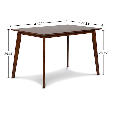 47&quot; Rectangle Dining Table