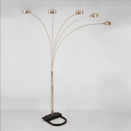 Pewter Shade 82" Floor Lamp