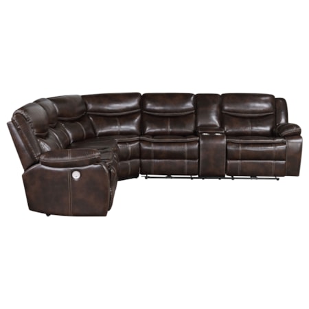 Power Reclining Sectional Sofa