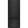 GE Appliances Refridgerators 20.9 cu.ft. Bottom Freezer Refrigerator