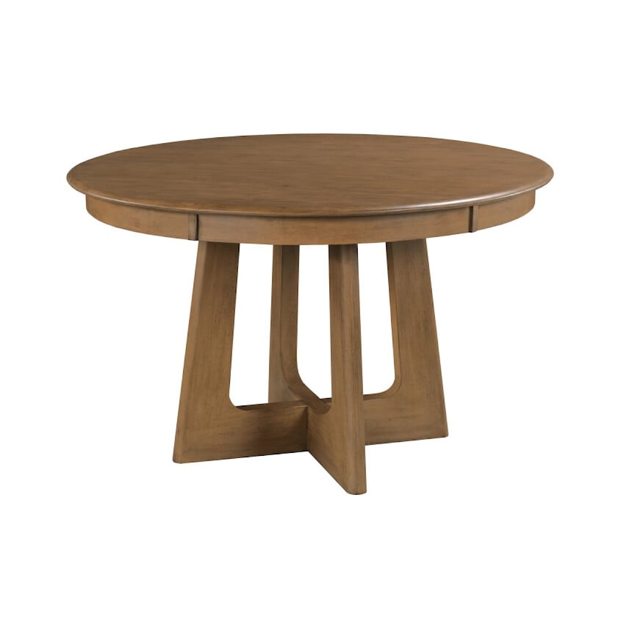 Kincaid Furniture Kafe' 54" Round Pedestal Table, Latte
