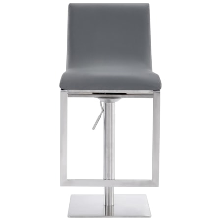 Adjustable Swivel Bar Stool with Foot Rest