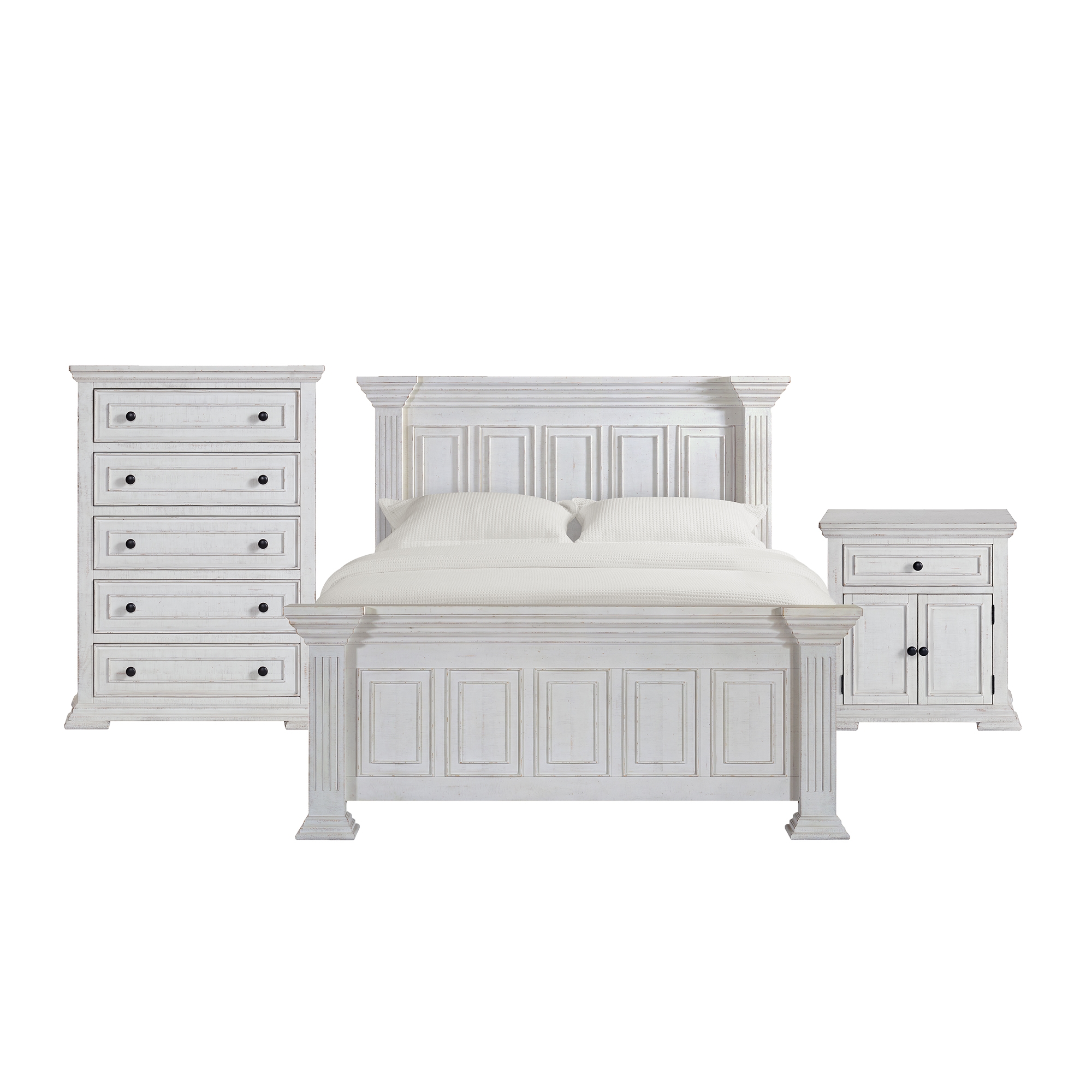 3-Piece King Panel Bedroom Set