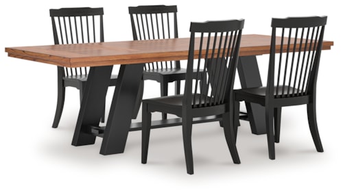 Extension Dining Table And 4 Chairs