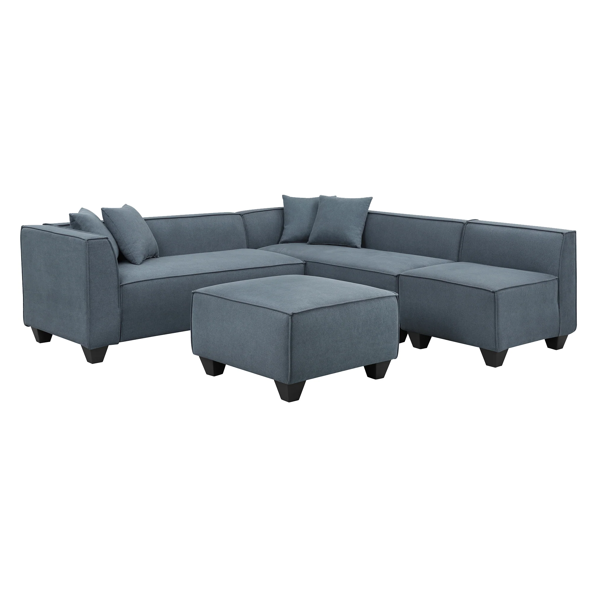 Square Cocktail Ottoman