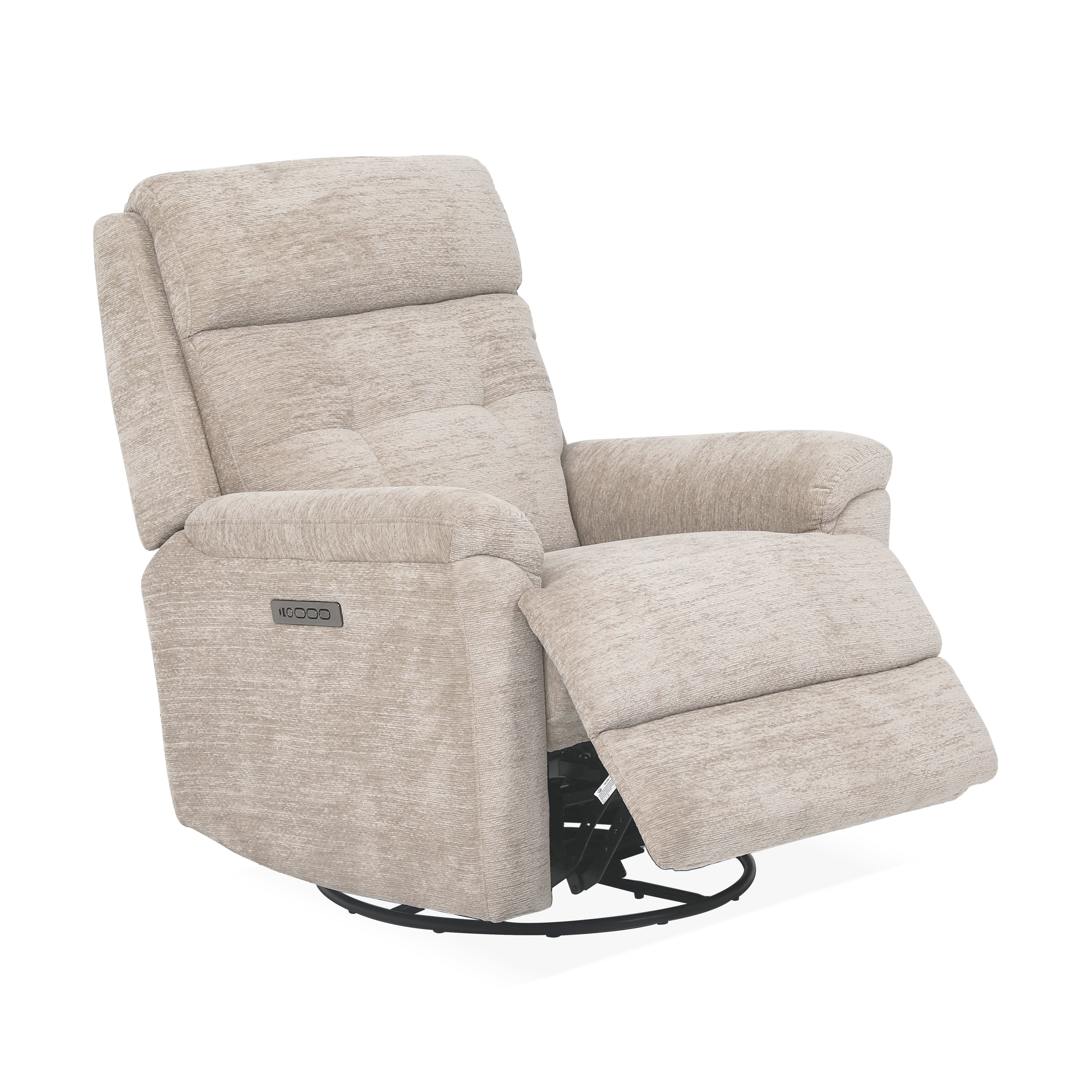 Sophisticated Power Swivel Gliding Recliner