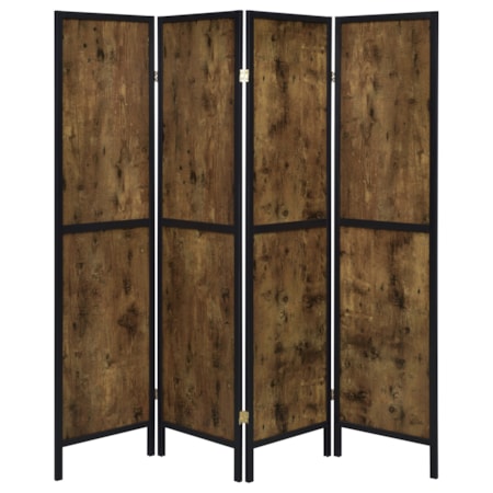 Deepika 4-Panel Room Divider Folding Screen