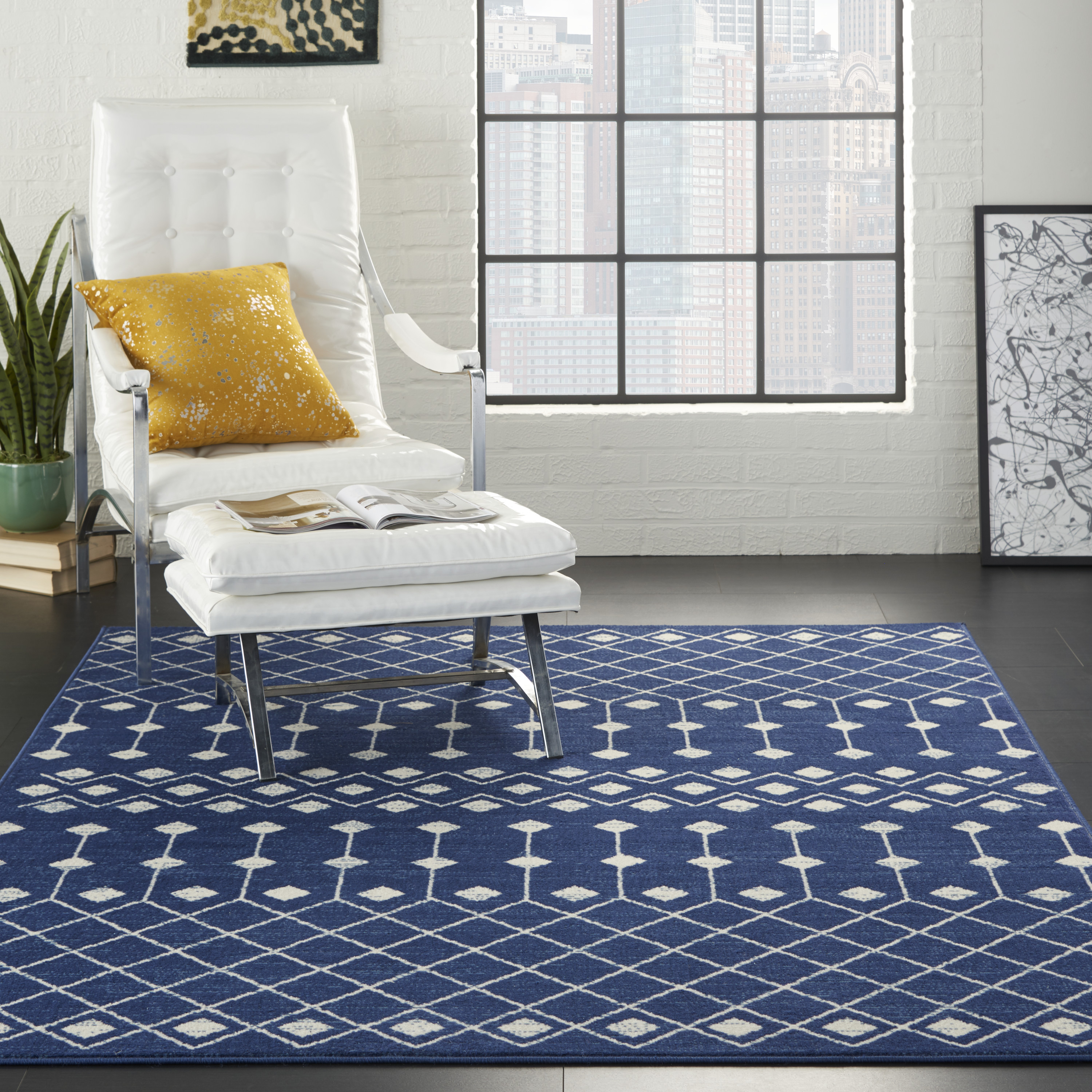 Nourison Grafix 5'3" x 7'3"  Rug
