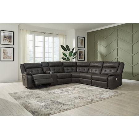 6-Piece Power Reclining Sectional