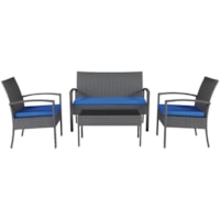 Outdoor Loveseat/Chairs/Table Set